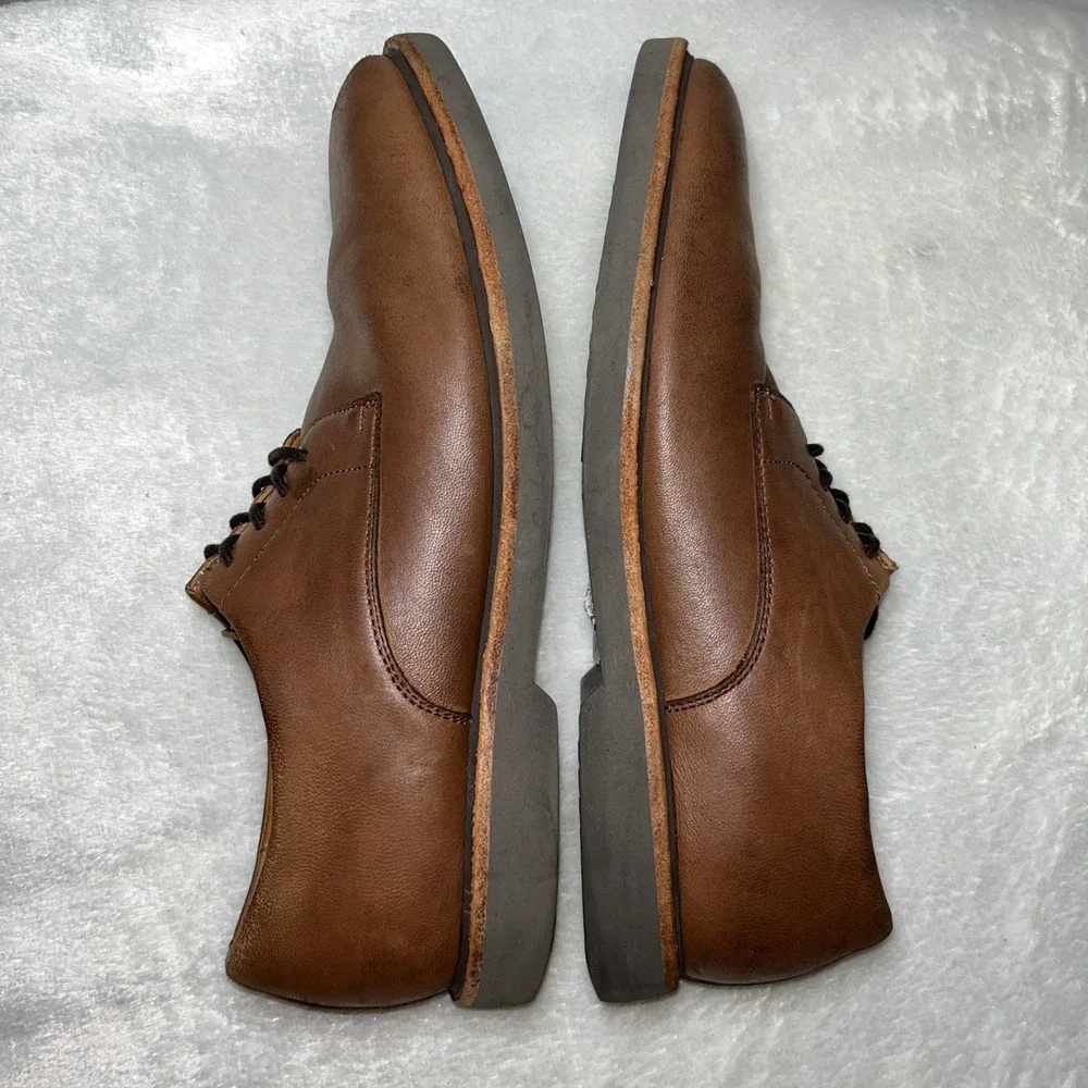 Gentle‎ Souls Oxfords Men's Size 8.5 Brown Cognac Leather Classic Shoes Designer